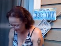 Smoking and conversation with Hot Milf
