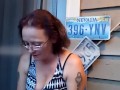Smoking and conversation with Hot Milf