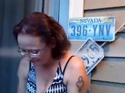 Smoking and conversation with Hot Milf