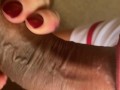 Epic close up blow job Massive cumshot in mouth of HORNY ZOMBIE NURSE
