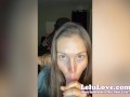 Dancing my ass off lots of panties sniffing smelling stuffing JOI dildo blowjob & more - Lelu Love