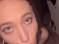 16 minute sloppy blowjob with green eyed stunning gf