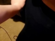 Sissy Squirts in Spandex