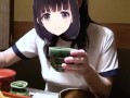 【Ｉカップ変態女子大生とうふ】ブルマに体操着で突入！その後居酒屋でブルマも体操着も脱いで食事中してたら店員が・・・❗❓