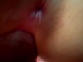 Anal and pussy fuck after my slave pissed in my mouth