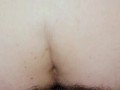 Sexy pregnant BBW wife creampied by hubby's friend with butt plug in