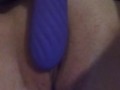 High as fuck creaming my pussy with a vibrator