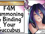 F4M Summoning & Binding Your Succubus!
