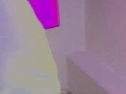 CHLOE BLACC sucking spit off huge BBC spitting it back on the tip then deep throat’s all of him!!