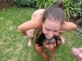 Desi whore and myself getting multiple piss facials | interracial piss compilation