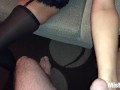 Misha sucks a cock in Las Vegas hotel until it cums all over her face