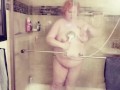 redhead BBW Shower vision