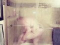 redhead BBW Shower vision