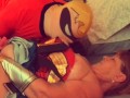 Granny's Mr Incredible Fucks WonderWoman