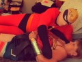 Granny's Mr Incredible Fucks WonderWoman
