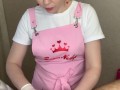 SugarNadya is waxing her client's penis, would you like to be waxed?