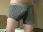 First pissing of the day