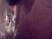 close up of this tight wet pussy gushing cream