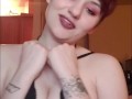 I love being a whore- cum with internet nymphomaniac big titty goth slut
