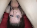 Messy Throatpie for Little Slut - INTENSE Deepthroat & Facefucking