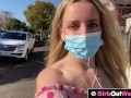 Girls Out West - Sexy blonde toys her ass and rubs her cunt