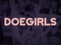 DOEGIRLS - Big Tits Redhead Red Fox Close Up Pussy Masturbation With Her Toy