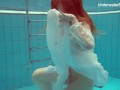 Diana Zelenkina enjoys swimming naked