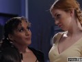 PURE TABOO Eliza Ibarra & Maya Kendrick Fuck Their Professor To Stay Out Of Trouble