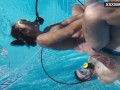 Polina Rucheyok gets fucked hard in her mouth underwater