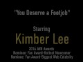 Your Hot GF Kimber Lee Strokes Your Cock With Her Sexy Feet!