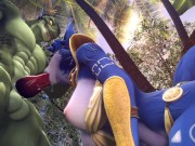 legend of Krystal blowjob