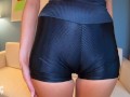 Ripped Workout Shorts: I got home so horny! I saw a really hot guy at the gym today.