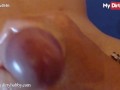 MyDirtyHobby - Sexyrachel846 Is Horny So She Massages Her Neighbor's Dick With Oil Until He Cums