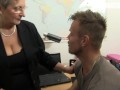 XXXOMAS - German German Secretary Lets Coworker Bang Her Old Pussy - AMATEUREURO