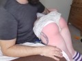 A Long Spanking For A Naughty