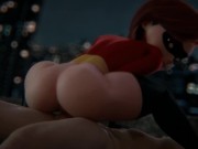 Helen Parr cowgirl big ass - Incredibles (FpsBlyck)
