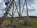 Hot public fuck in a lookout tower.