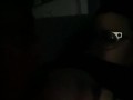 Lesbian Nipple play tease while watching TV