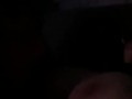 Lesbian Nipple play tease while watching TV
