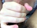 Young student licks my cock and gives a cool blowjob with cum in her mouth