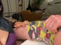 My STEPMOM was cooking and she ended up eating my cock! 4k