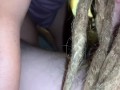 Blonde Dreadlock girl EXTREME close up blowjob