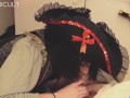 Cute Teen Alt Girl Halloween Creampie 