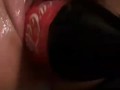 bottle stretching my pussy