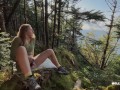 Big Boobs Hiker gets Creampie Pussy on Mushroom Mountain - Molly Pills - POV 4K