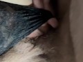 Wet hairy pussy gets fucked