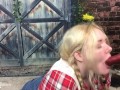 Teen Farm Slut BJ, Fuck, Doggy Style - BustySeaWitch