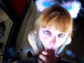 Eye Contact Blowjob With Fox Ears