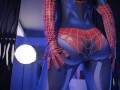 Spiderman No Way Home XXX Parody. FUCK me in Spandex Lingerie Cosplay. part 2