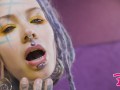 hard DOUBLE ANAL from crazy TATTOO PUNK - ATM, Gape, Facial, Prolapse, Swalow, DAP - goth alt girl